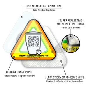 trash can safety reflectors - 5